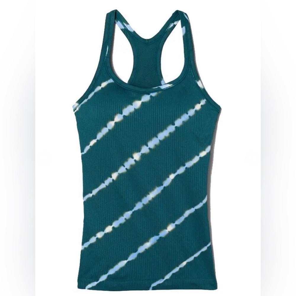 TORY BURCH Tie-Dye Seamless Shelf-Bra Tank Size M